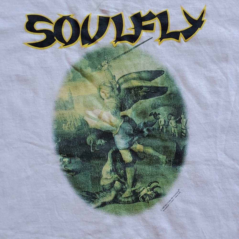 soulfly 1998 vintage band shirt - Picture 2 of 6